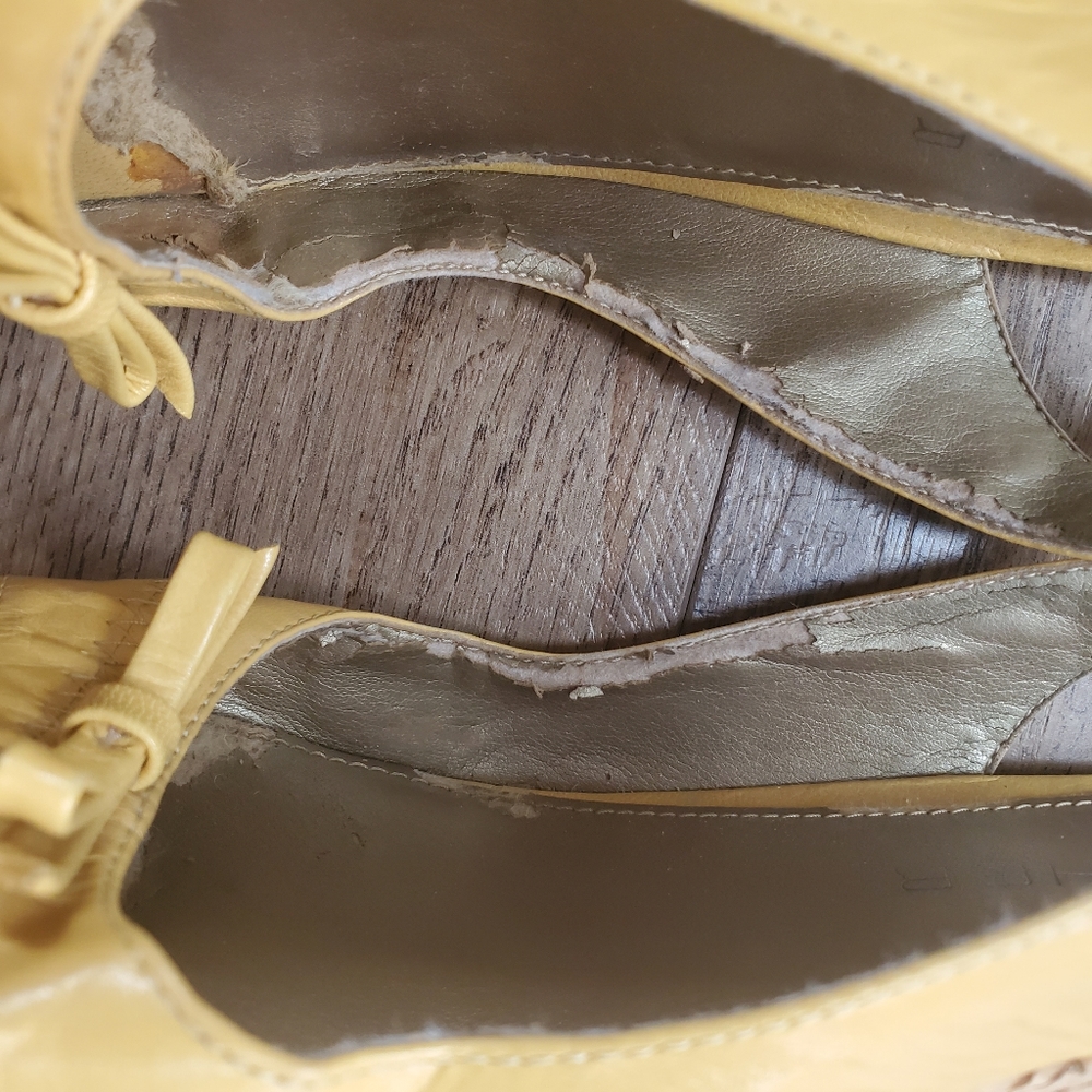 ❌❗MARC FISHER Dijon Mustard Wedges - Picture 3 of 7